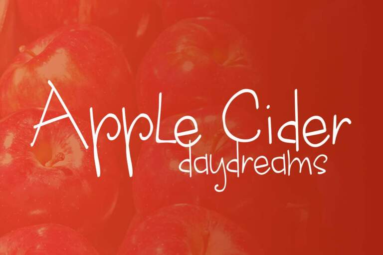 Apple Cider Daydreams