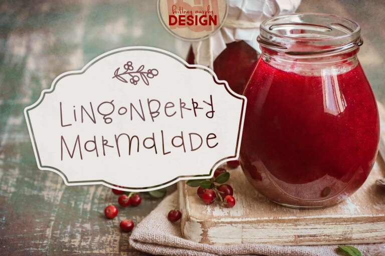 Lingonberry Marmalade Font