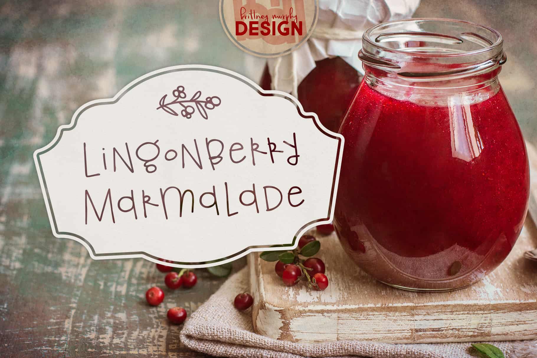 Regular Lingonberry Marmalade Title