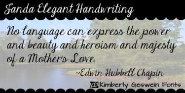 Janda Elegant Handwriting Fp 950x475