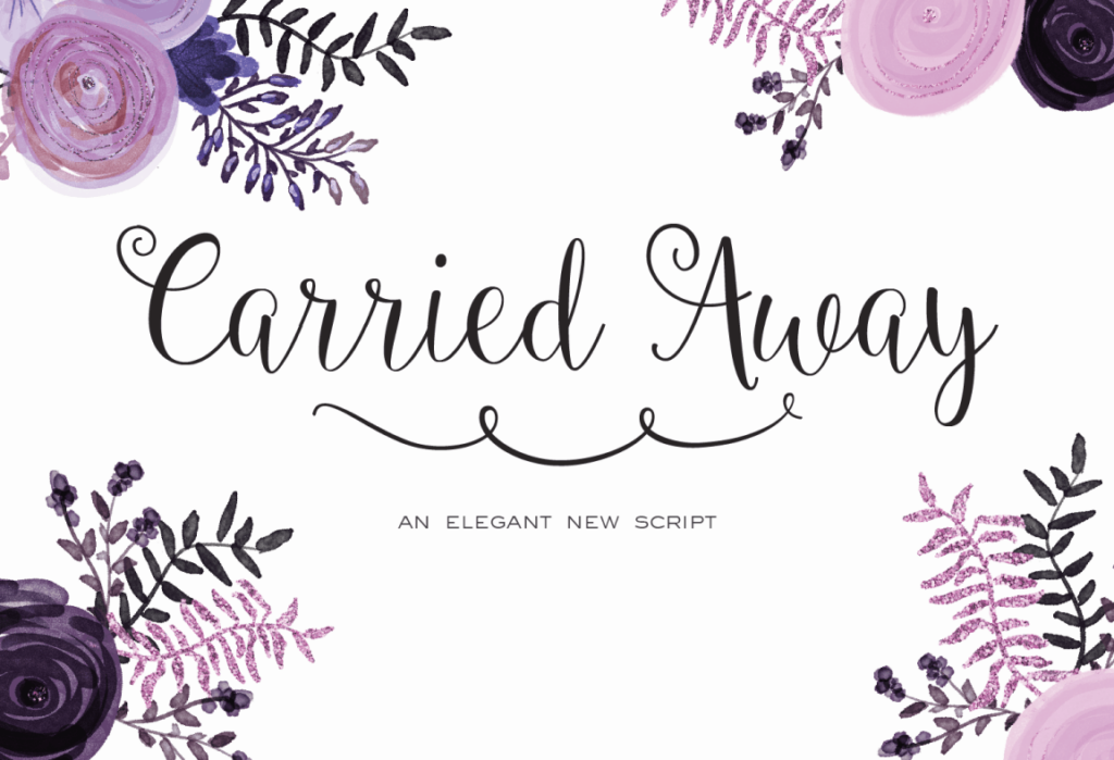 Carried Away Font