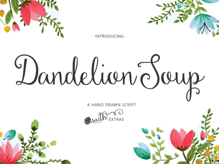 Dandelion Soup 1 B