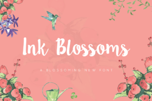 Ink Blossoms Graphic