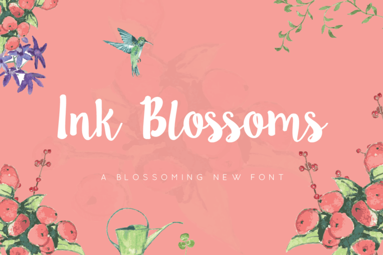 Ink Blossoms Script Emily Spadoni (6)