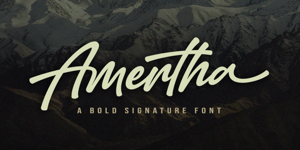 Amertha Font