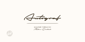 Autograf Poster