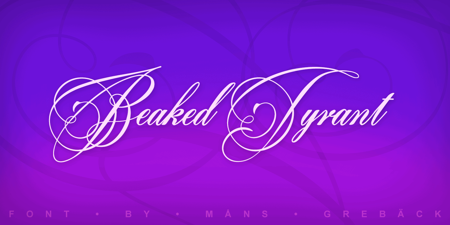 Beaked Tyrant Poster