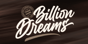 Billion Dream Poster01