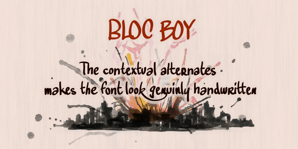 Bloc Boy Poster