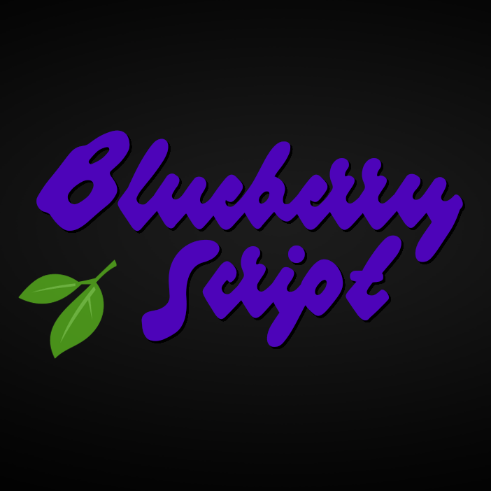 Blueberry Script Flag