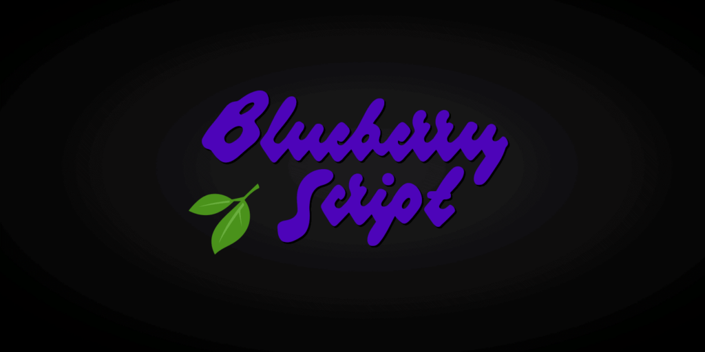 Blueberry Script Poster01
