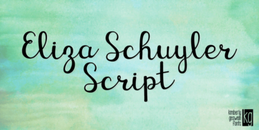 Kg Eliza Schuyler Script Fp 950x475