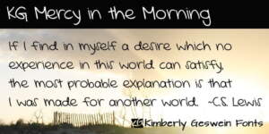 Kg Mercy In The Morning Fp 950x475