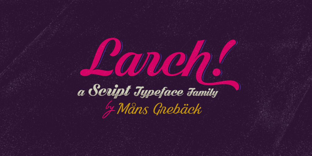 Larch Poster01