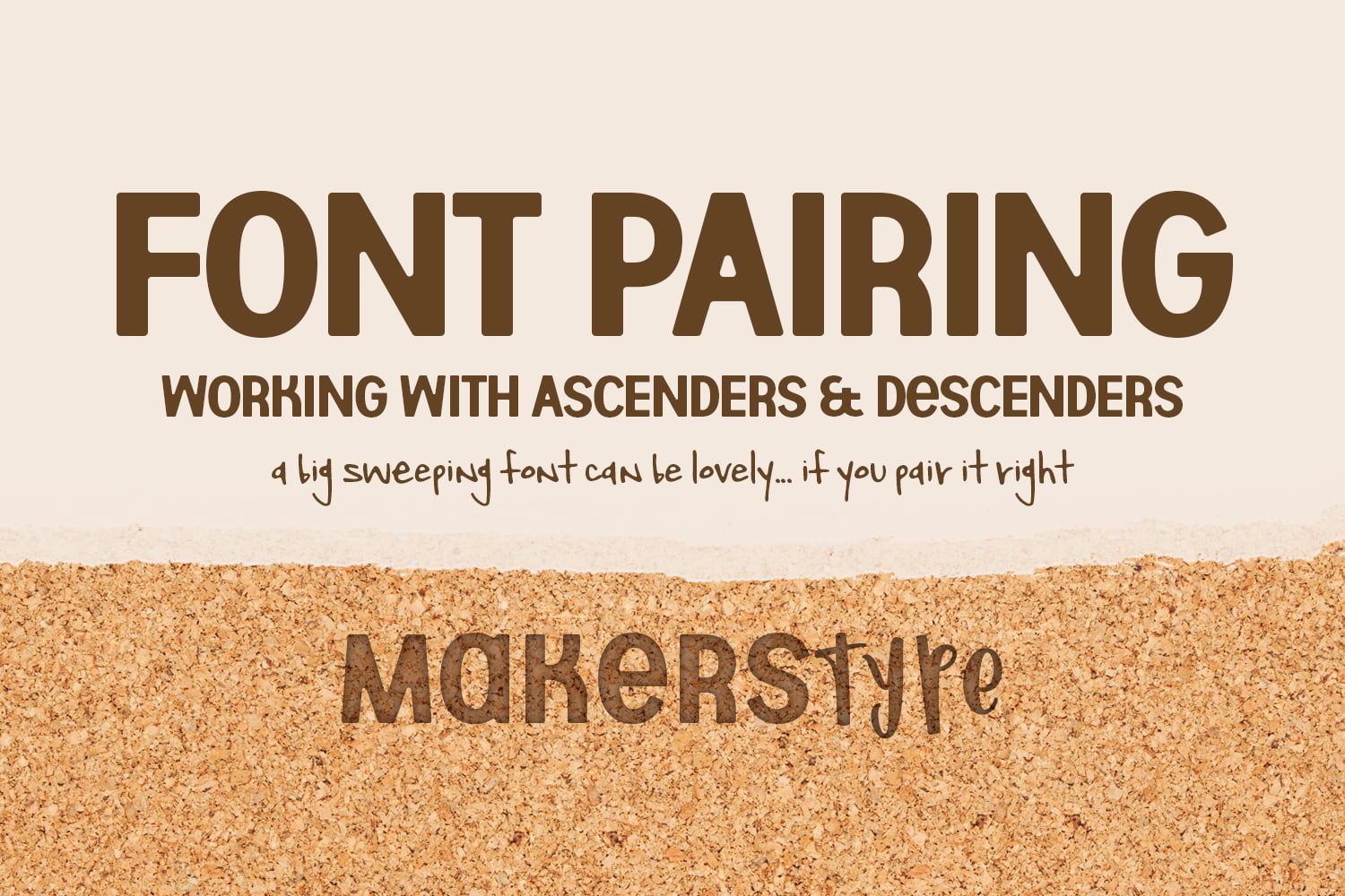 Font Pairing Guide | Line Spacing: 5 Quick Tips When Using Sweeping Fonts 1 Normal
