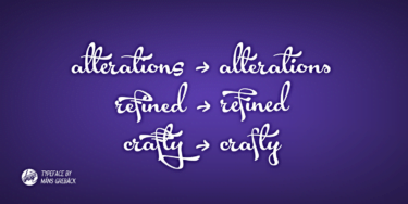 Acryle Script Poster02