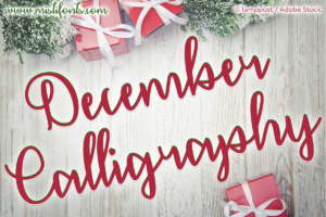 December Calligraphy