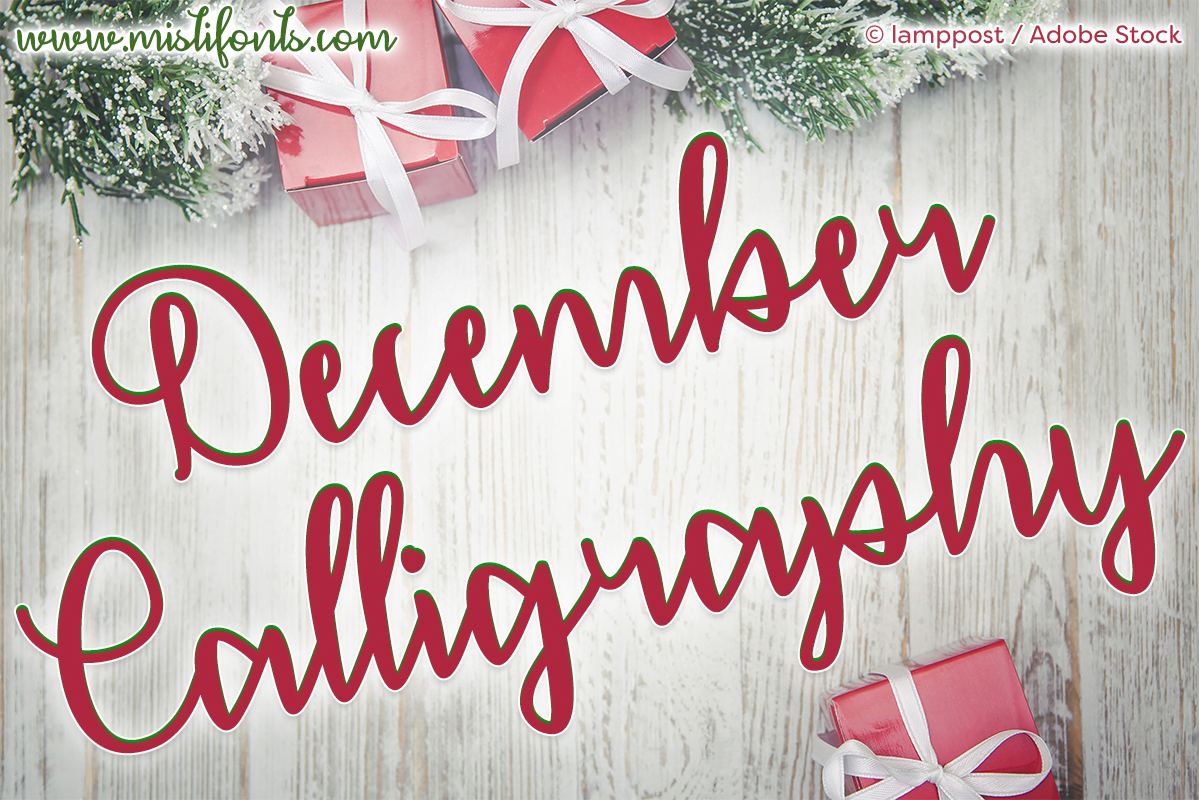 December Calligraphy