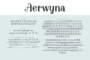 Aerwyna Regular Letters