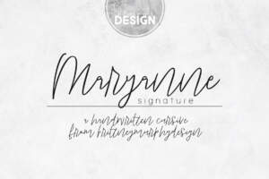 Maryanne Signature Title Regular