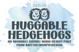 Hugglable Hedgehogs Regular Title