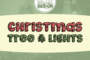 Christmas Tree Lights Font