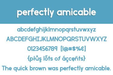 Perfectly Amicable Letters