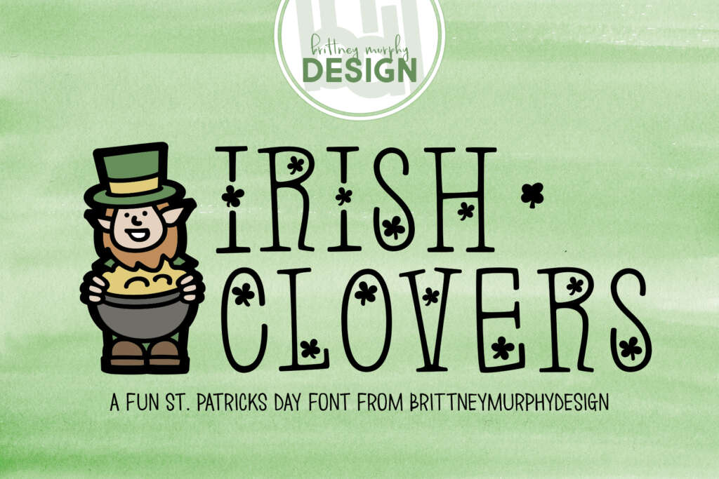 Irish Clovers Font