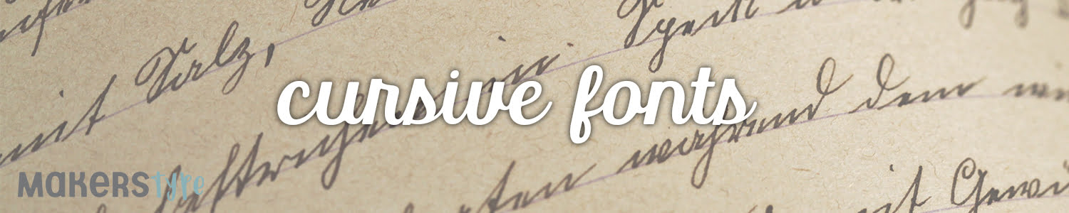 Cursive Fonts