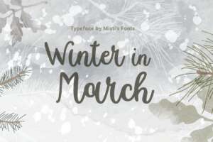 Winter In March Graphic
