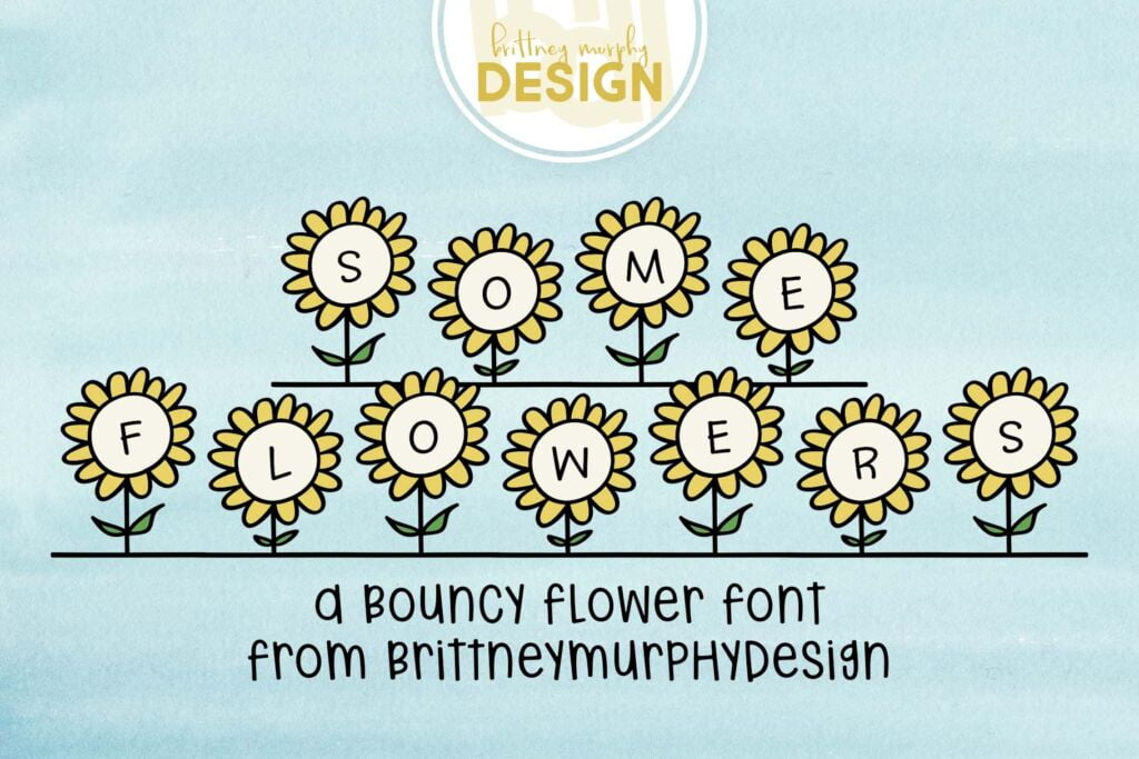 Someflowers Font