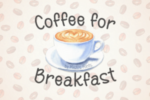 Coffee For Breakfast Graphic