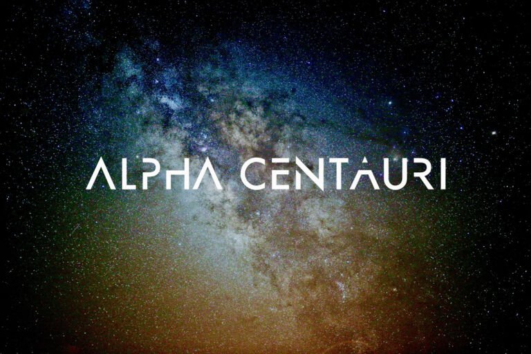 Alpha Centauri Font