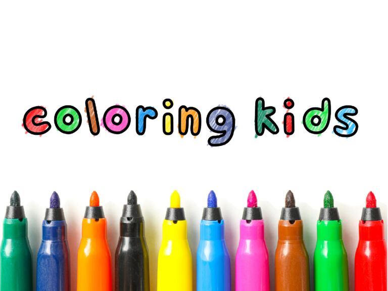 Coloring Kids Font