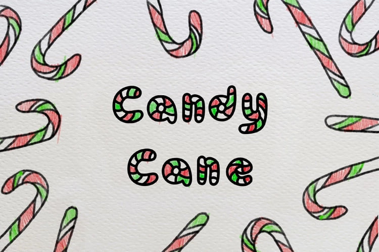 Candy Cane Coloring