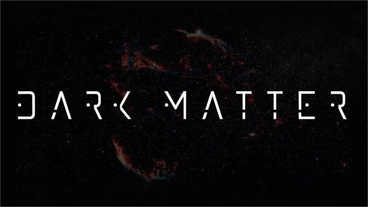 Dark Matter Font
