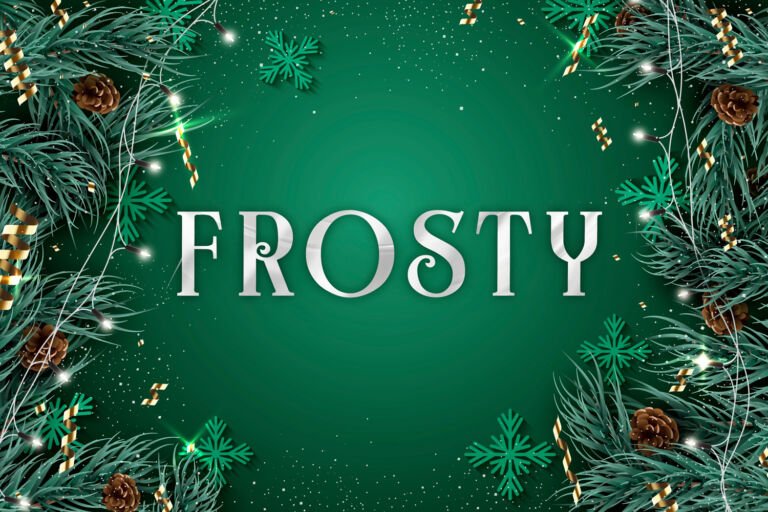 Frosty Font