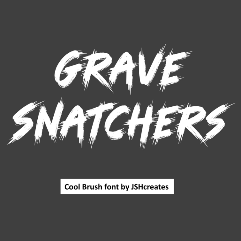 Grave Snatchers Font