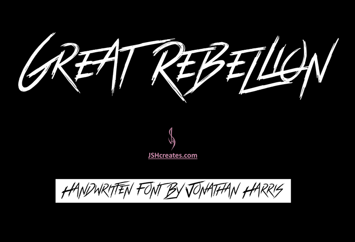 Great Rebellion Font