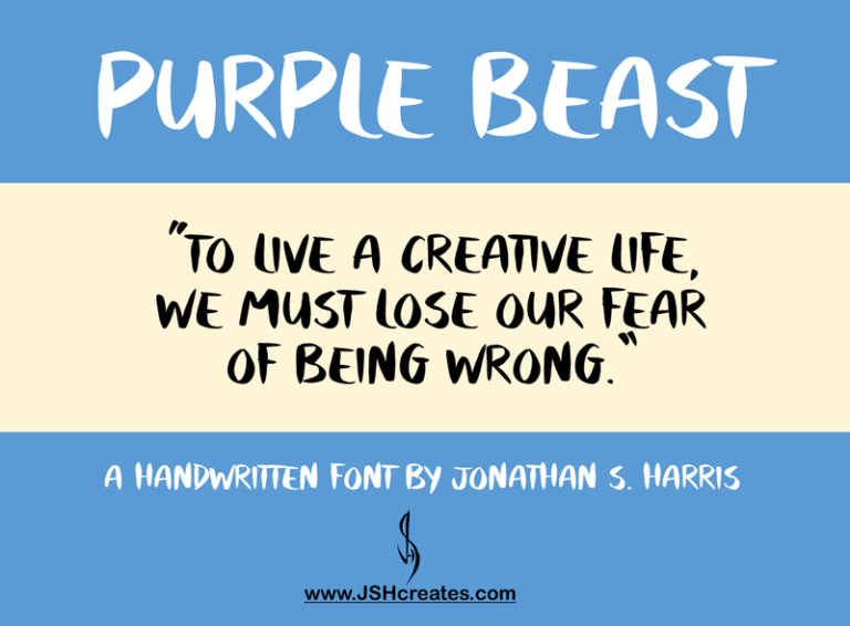 Purple Beast Font