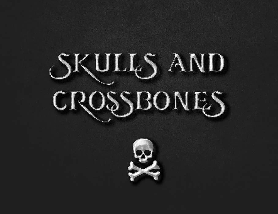 Skulls And Crossbones Font