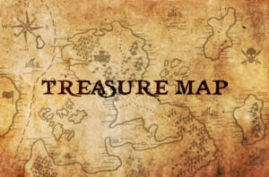 Treasure Map Graphic