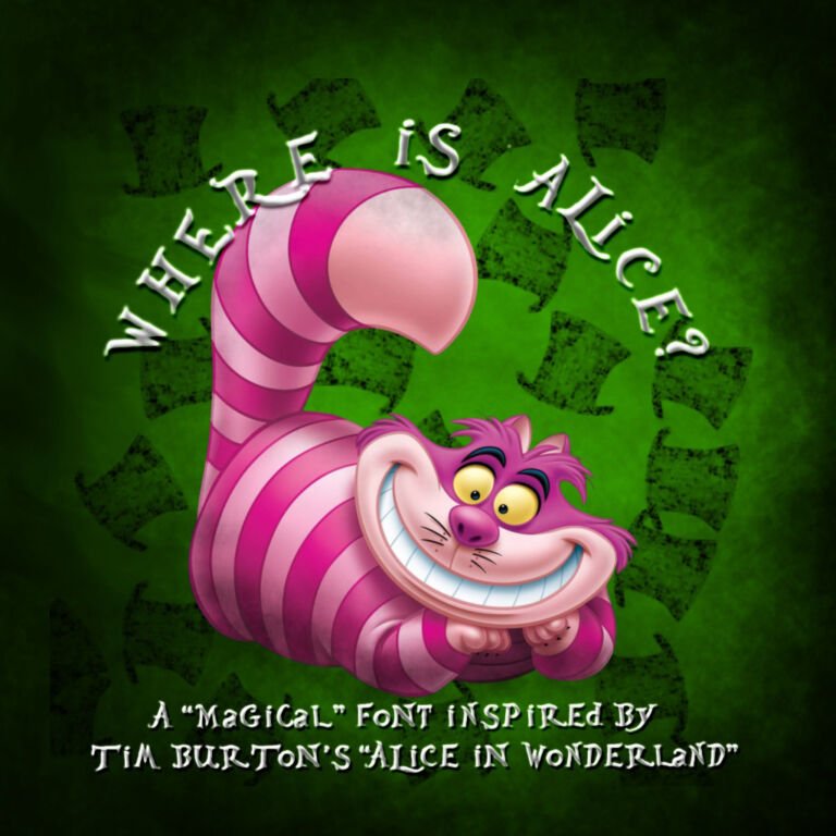 Where Is Alice Font