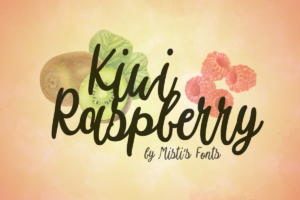 Kiwi Raspberry Graphic