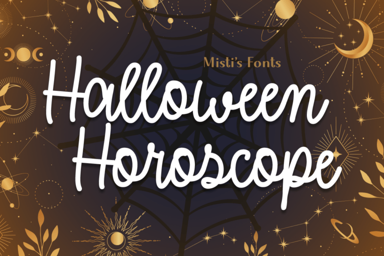 Halloween Horoscope Font