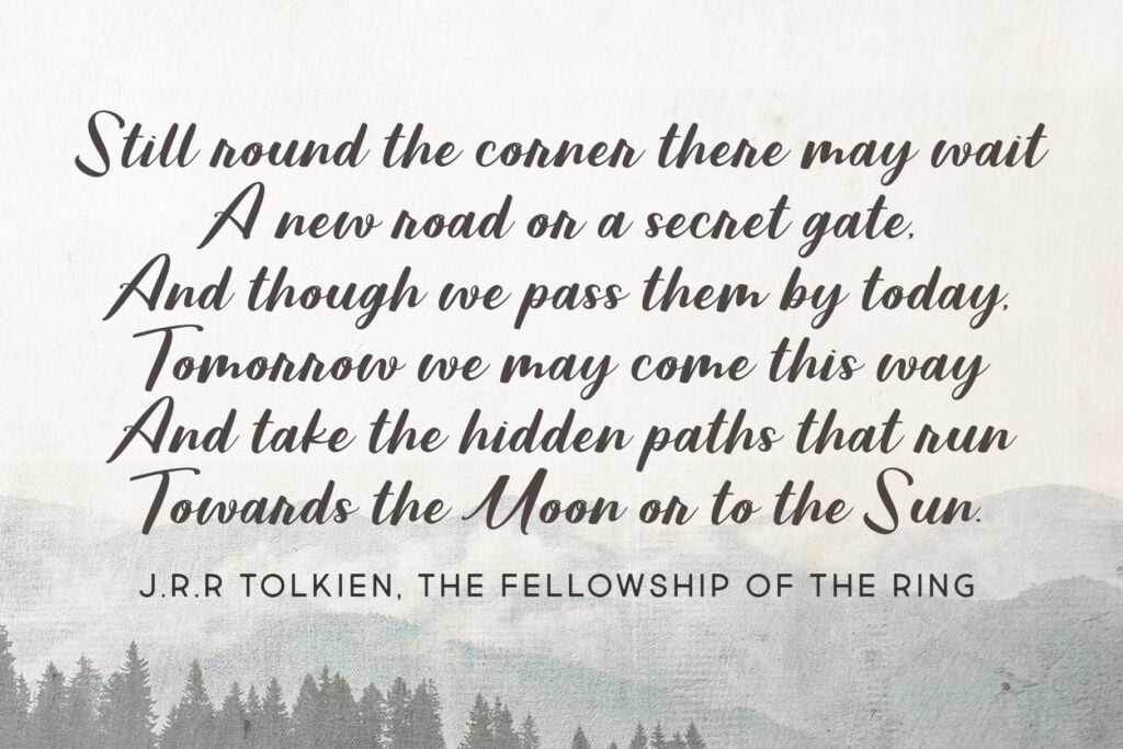 Northern Landmark Tolkien Quote
