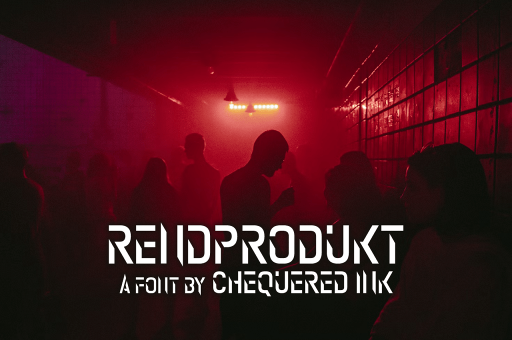 Rendprodukt Font