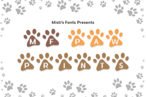 Mf Paw Prints Graphic