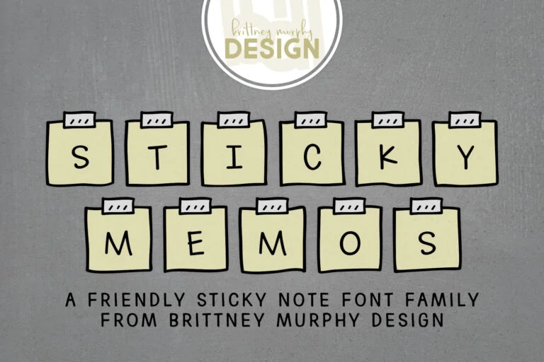 Sticky Memos Light Regular Title