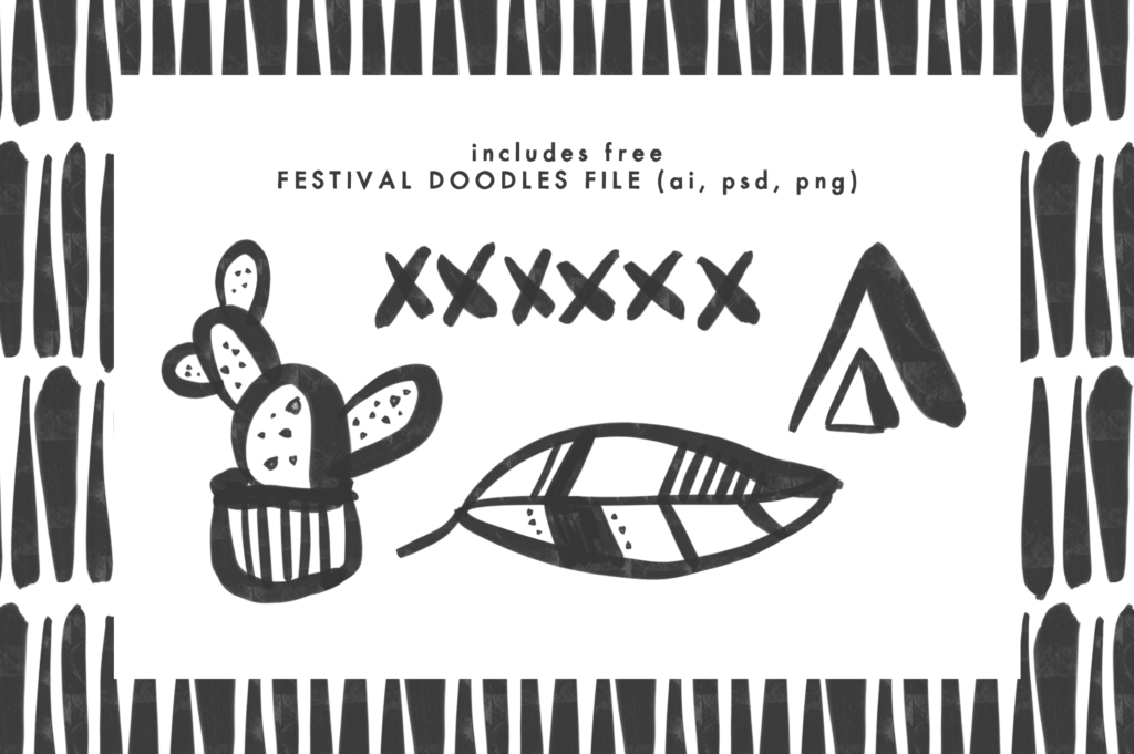 Mix Festival Doodles